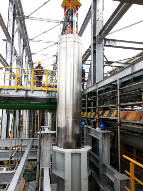 英威达尼龙66项目 催化剂卸料装置